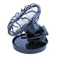 MeanHoo Mini Clip-on Solar Cell Fan Travel Camping Sun Power Energy Panel Outdoor Cooling Cooler,No battery needed...