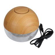 Gotd [LED] WoodenAnion Essential Oil Aroma Diffuser Ultrasonic Air Mist Humidifier Atomizer (Yellow) N5