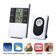 Magicook TS - H146 433MHz Weather Forecast Alarm Clock Wireless Weather Station Indoor Outdoor Thermometer Humidity N8