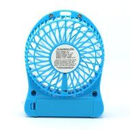 Tangc Mini Super Mute Rechargeable Desktop Fan (Blue) N7