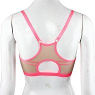 PHOTNO Women Lady Sports Yoga Athletic Solid Wrap Chest Strap Vest Tops Bra N11