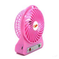 Eurus Home Portable18650 lithium-ion Rechargeable Fan with High Quality Mini USB Fan 4-inch Vanes 3 Speeds With... N19