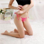 Underswear Laimeng, Women Sexy Lace Briefs Panties Thongs G-string Lingerie Underwear (Black) N8