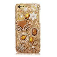 Iphone 7 Plus 5.5inch Bling Rose Gems Smartphone Cover,Yaheeda Rose Fur Ball Design 3D Handmade Rhinetstone Phone... N9