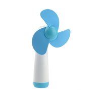 NAMEO Mini Handheld Fan with 3 Soft Foam Blades, Portable Battery Operated Travel Cooling Fan with Power On/Off... N9