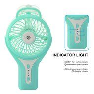 Topwell Handheld Mini USB Misting Fan Water Spray Fan Rechargeable Portable Personal Cooling Mist Humidifier Fan... N16