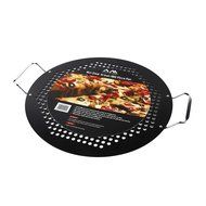 15-inch BBQ Pizza Pan, Arctic Monsoon, Non-stick Safety Coated Thick Gauge Cold Rolled Steel Material Grill Topper...