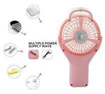 Topwell Handheld Mini USB Misting Fan Water Spray Fan Rechargeable Portable Personal Cooling Mist Humidifier Fan... N18