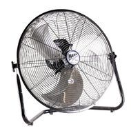 Whole Room Elegant Small Portable 3 Speed Control 20" Floor Fan, Silver