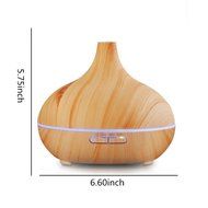 JZHY 300ml Aroma Essential Oil Diffuser air Humidifier Negative Ion Generator,3rd Version Humidifier-Long Lasting...