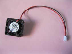 2 pcs Brushless DC Cooling Fan 5V 2510S 5 Blades 2 wire 25x25x10mm Sleeve-bearing Skywalking N4