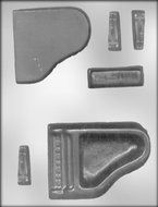 CK Products 4-1/2-Inch 3-D Piano Chocolate Mold