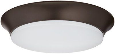 Maxim Lighting 87590WTBZ Acrylic Flush Mount, Bronze by Maxim Lighting