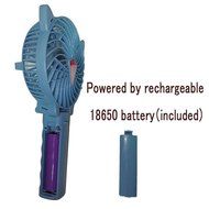 LifBetter Portable Foldable Hand Held Rechargeable USB Mini Fan for PC Desk Table Outdoor Travel (Pink), Powered... N19