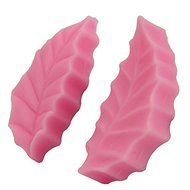 Let&#039;S Diy 2PCS Leaves Press Chocolate Molds Silicone Jelly Cake Foudant Sugar Mould Kitchen Deocrating Tools N2