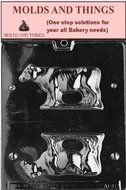 Animals 3D COW Chocolate Candy Mold Soap 4 3/4 x 2 3/4 Good Product quality!! by MOLDS AND THINGS