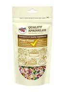 Natural Color Rainbow Sprinkles / Sugar Strands / Jimmies/ Vermicelli cake cupcake decorations