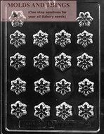 Snowflake Decos Chocolate Candy Mold With &copy; Candy Making Instruction