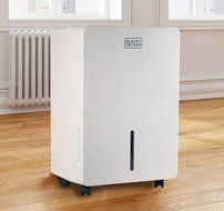 BLACK+DECKER BDT30WT 30 Pint Portable Dehumidifier, White N4