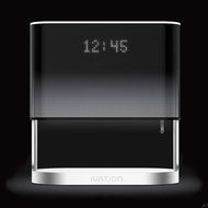 Ivation Bedside Lamp with Alarm Clock and USB Charger Port N2