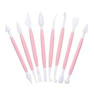 Rokou Muticolor DIY Cake Decorating Sugarcraft Modelling Paste Flower Bakeware Tool Kit (Muticolor) N2