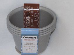 Cuisinart 4 Piece Pudding Set, Mini, Steel Gray