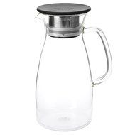 FORLIFE Mist Glass Ice Tea Jug , 34-Ounce, Turquoise