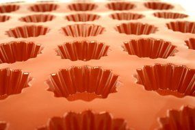 World Cuisine Non-Stick Silicone Mold, Tartlet, Fluted
