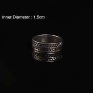 IBobo 4/6Pcs Fashion Women Silver Vintage Jewelry Punk Carve Flower Ring set N17