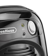 VonHaus Compact Mini Portable Black Air Dehumidifier - Ideal for Small Rooms and Spaces N2