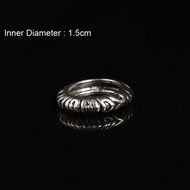 IBobo 4/6Pcs Fashion Women Silver Vintage Jewelry Punk Carve Flower Ring set N18