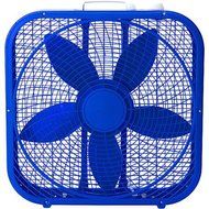 Be Cool with Lasko Cool Colors 20" Box Fan, Royal Blue