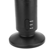 USB Mini Cooling Fan, Portable Tower Fan No Leaf Bladeless Cool Cooling Desk Air Conditioner,Black N22