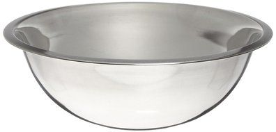 Adcraft SBL-3D 2 qt Capacity, 9-5/8&quot; OD x 4&quot; Depth, Stainless Steel Mixing Bowl with Mirror Finish