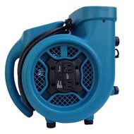 XPOWER X-400A 1/4 HP 1600 CFM 3 Speed Air Mover with Dual Outlets for Daisy Chain, 3.0-Amp N6