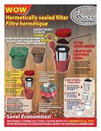 EZ-Way, K-cup Alternative Reusable/Refillable K-cups - 107A, Red