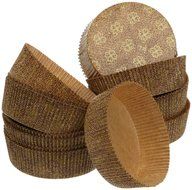 Kitchen Supply Crumbcake Paper Molds, Set of 25