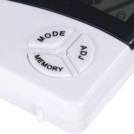 Blingkingdom - Digital Indoor Temperature and Humidity Meter with Alarm Clock Hygrometer for Room or Car N5