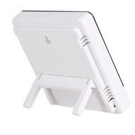 Blingkingdom - Digital Indoor Temperature and Humidity Meter with Alarm Clock Hygrometer for Room or Car N6