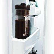 Primula Cold Brew Travel Bottle with Black Insulating Neoprene Sleeve &ndash; Borosilicate Glass and Stainless Steel... N3
