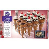Wilton Cupcake Sugar Or Cake Ice Cream Cone Baking Rack - Holds 12 Treats