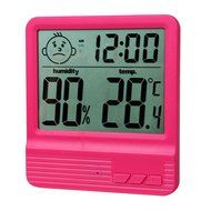 Humidity Meters,White Indoor Hygrometer Thermometer for Baby Room Temperature Humidity Moisture Monitor N17