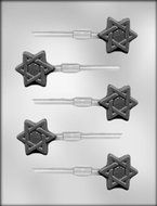 CK Products Star Of David Sucker Choc Mold