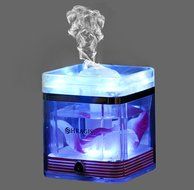 Humidifier and Aroma Diffuser from Shragis- 220ml Ultrasonic Silent Cool Mist Humidifier For Use With Or Without... N5