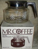 Mr. Coffee 12-Cup Glass Decanter
