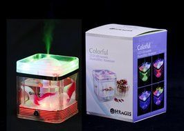 Humidifier and Aroma Diffuser from Shragis- 220ml Ultrasonic Silent Cool Mist Humidifier For Use With Or Without... N6