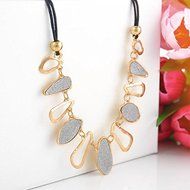 Womens Fashion Chain Choker Bib Statement Charm Collar Pendant Necklace Jewelry N3