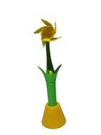 Western Sky Electronics 14W-1452-Y Portable USB Flower Fan, Yellow N2
