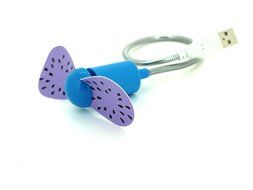 Travel Usb Fans for Computer Charging Treasure Purple Grape Colors N3