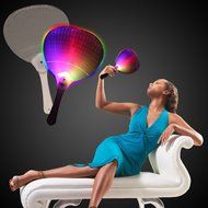 LED Hand Fan